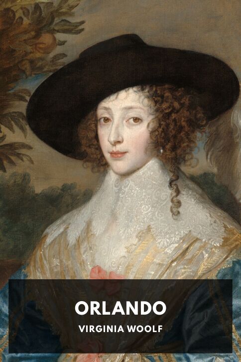 The cover for the Standard Ebooks edition of Orlando, by Virginia Woolf