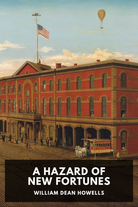 The cover for the Standard Ebooks edition of A Hazard of New Fortunes, by William Dean Howells