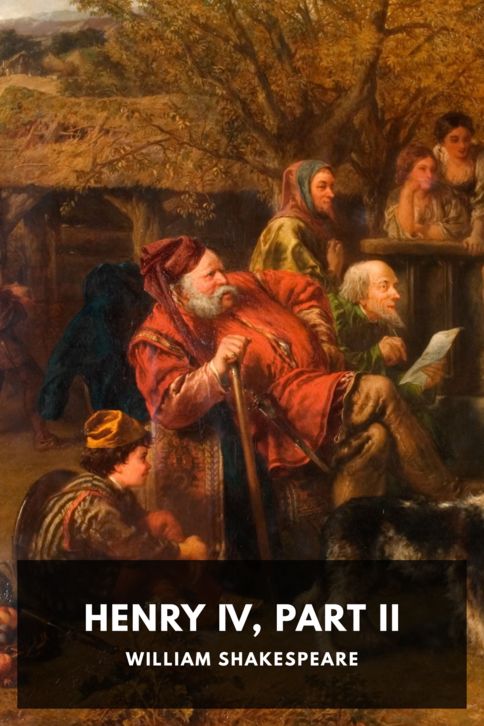 The cover for the Standard Ebooks edition of Henry IV, Part II, by William Shakespeare