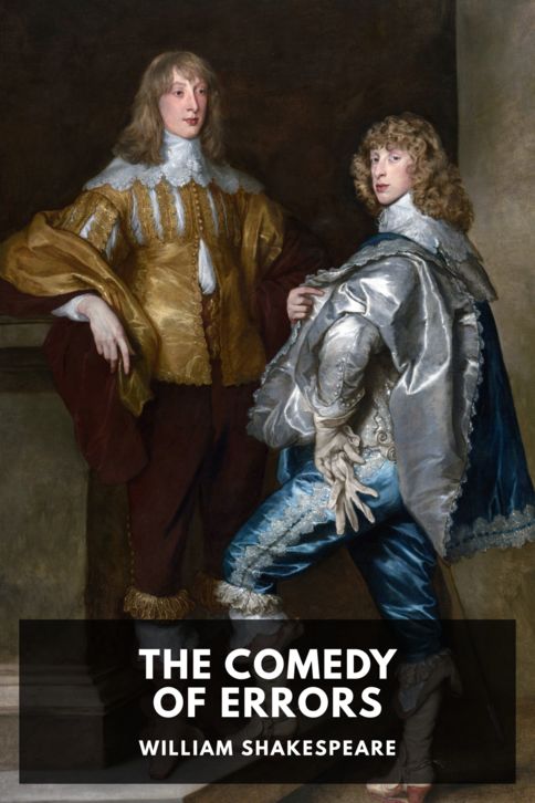 The cover for the Standard Ebooks edition of The Comedy of Errors, by William Shakespeare