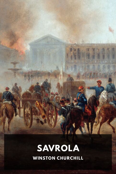 The cover for the Standard Ebooks edition of Savrola, by Winston Churchill